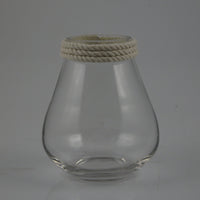 Ariana Jar W/ Rope Glassvase