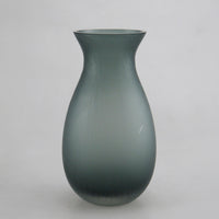 Barrel Glass Vase (grey)