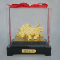 Velvet Lucky Golden Bull