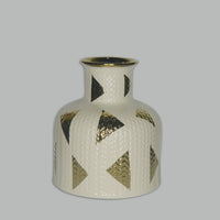 Ceramic-Brass-Vase-(M)