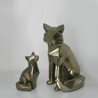 Resin Fox (Set Of2)