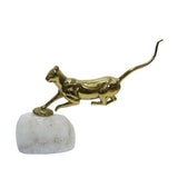 Crystal Marble Jaguar Jumping