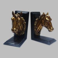 Resin - Bookends Horse (Setof2)